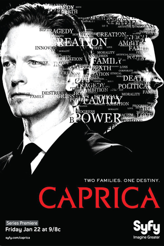 Illustration for article titled Is Caprica A Soap Opera? A Sexy Scifi Romp? Posters Can't Decide